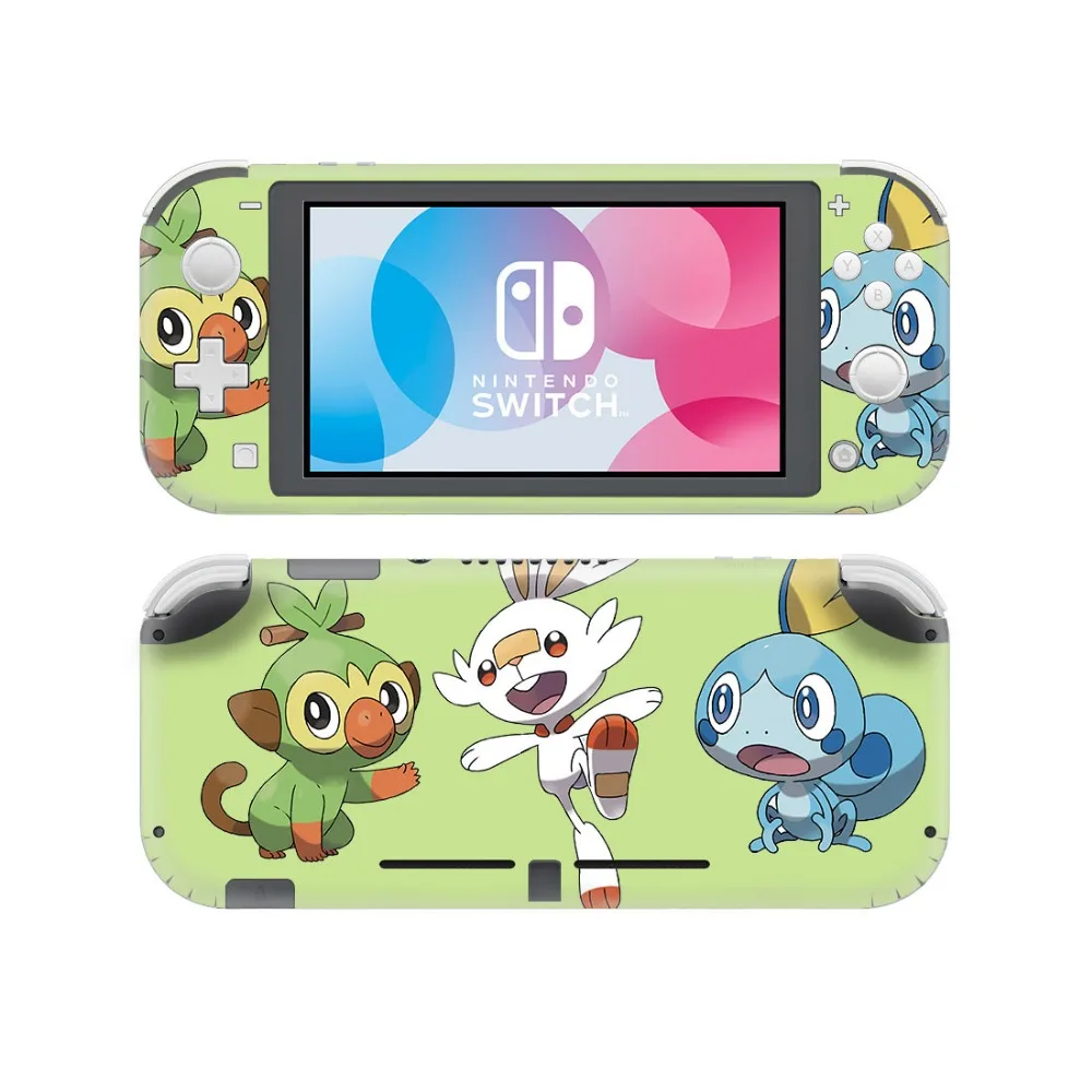 Покемон го Меч Щит кожи наклейка для nintendo Switch Lite консоль протектор мини nintendo Switch Lite стикер кожи