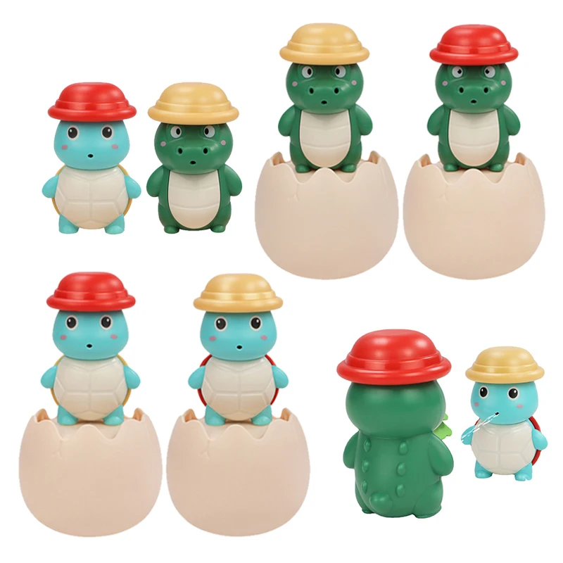 

Single Sale Cute Cartoon Animal Tortoise Classic Baby Water Toy Infant Swim Turtle Wound-up Chain Clockwork Kids Beach Bath Toys