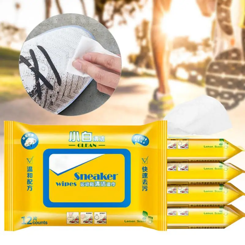 12/30 шт. путешествия Портативный трава Красители влажные салфетки кожаные