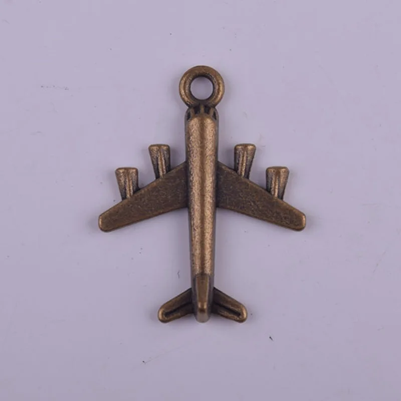 Оптовая продажа подвеска effighter в стиле ретро бронзовый тон кожаная цепочка