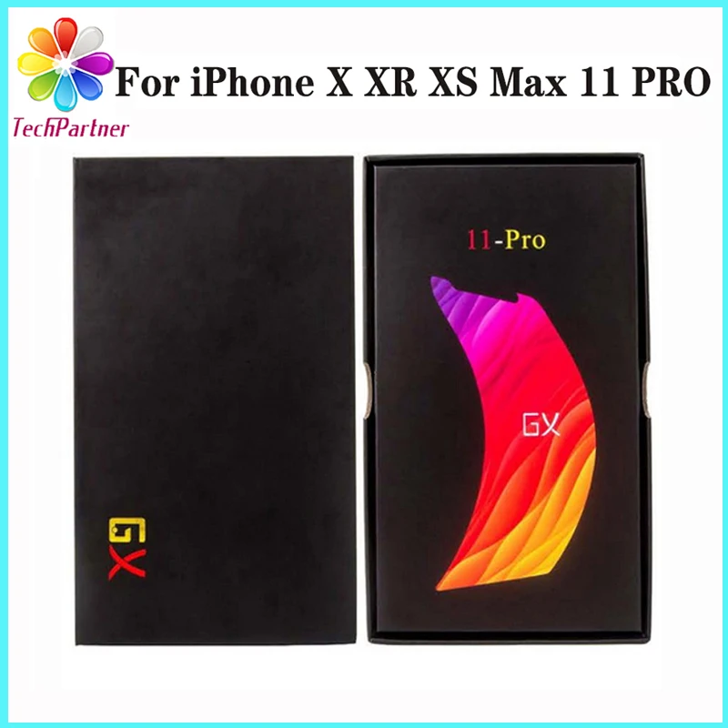 

100% original GX LCD For iPhone X Xs OLED With 3D Touch Digitizer display for iphone x LCD Screen Digitizer Replacement Assembly