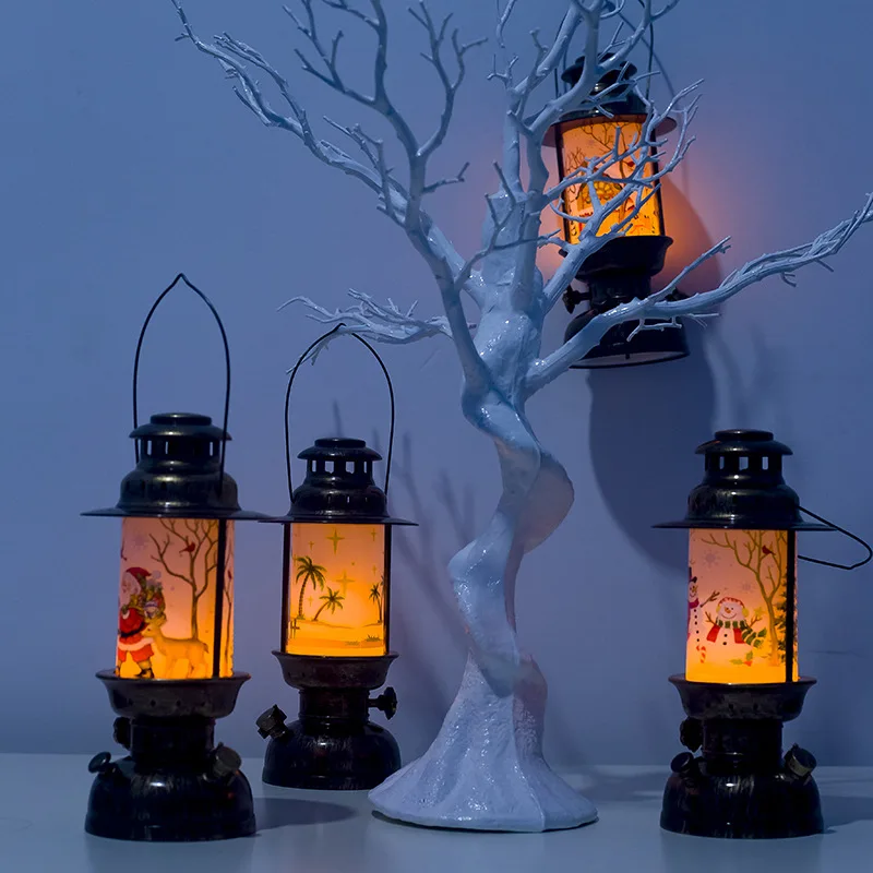 

Christmas Decoration Creative Christmas Portable Wind Light Home Garden