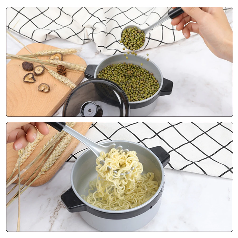 

Simulation Plastic Foods Cookware Pot Pan Children Kitchen Toys Stickers Pretend Play Miniature Play Food For Girls Doll Food