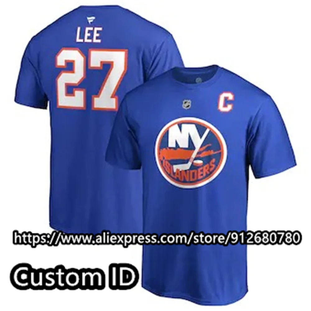 

Summer New Sports Short Sleeve Hockey Custom Name Material Polyester Adult Children's Top Oversized T-shirt Men's Clothing