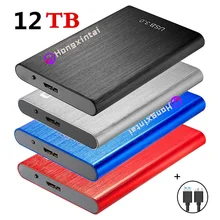 HDD 8TB External Solid State Drive 12TB Storage Device Hard Drive 10TB Computer Portable USB3.0 SSD Mobile Hard Drive