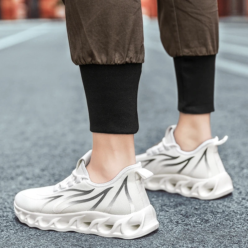 

Men Fashion Shoes Sneaker Casual Blade Shoes Breathable Sport Mesh Sneakers Shoes For Men Summer Man Shoes Men Walking Sneakers