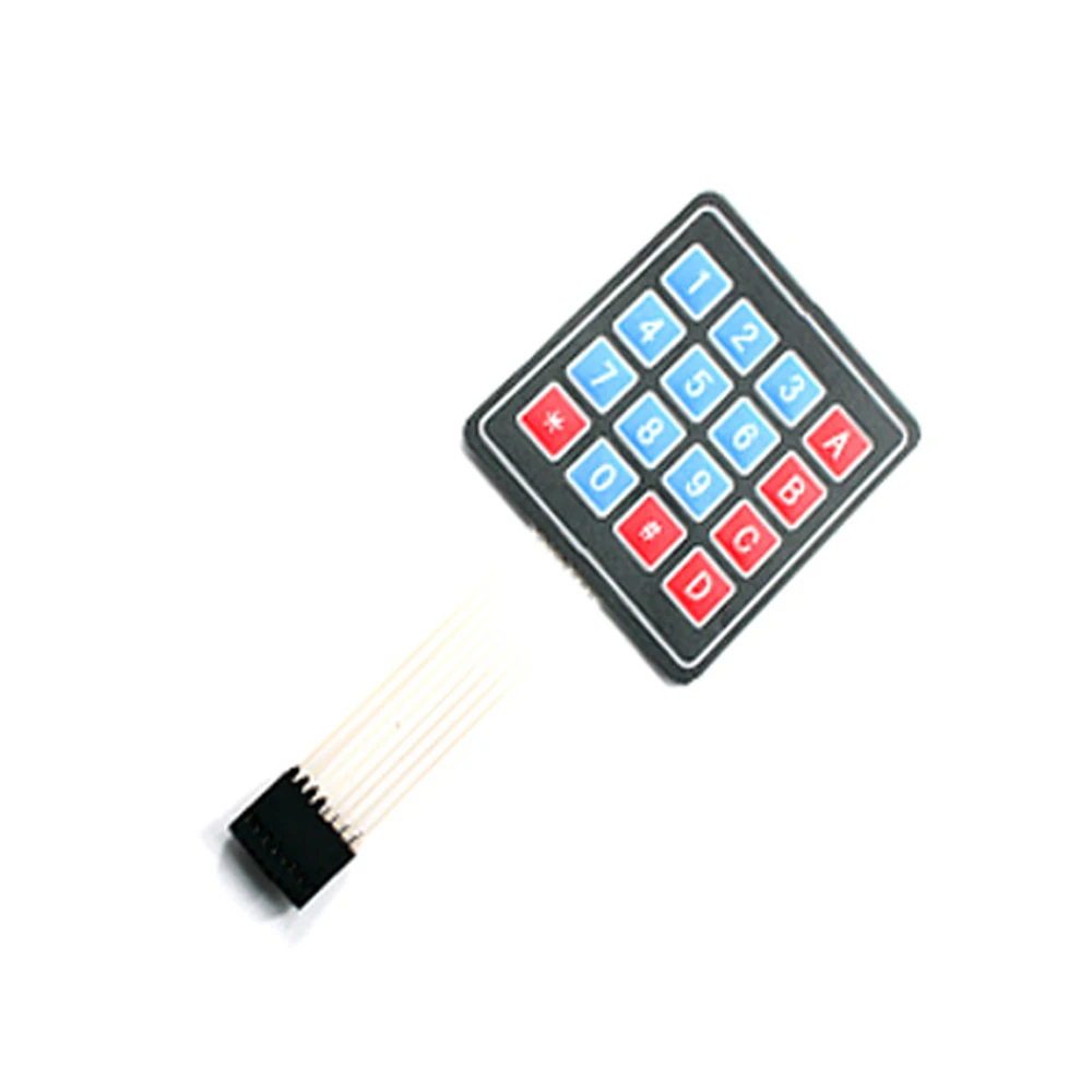 1 пара 16 ключевых прерывателей teclado 4X4 матрица Для arduino Diy Kit | Компьютеры и офис