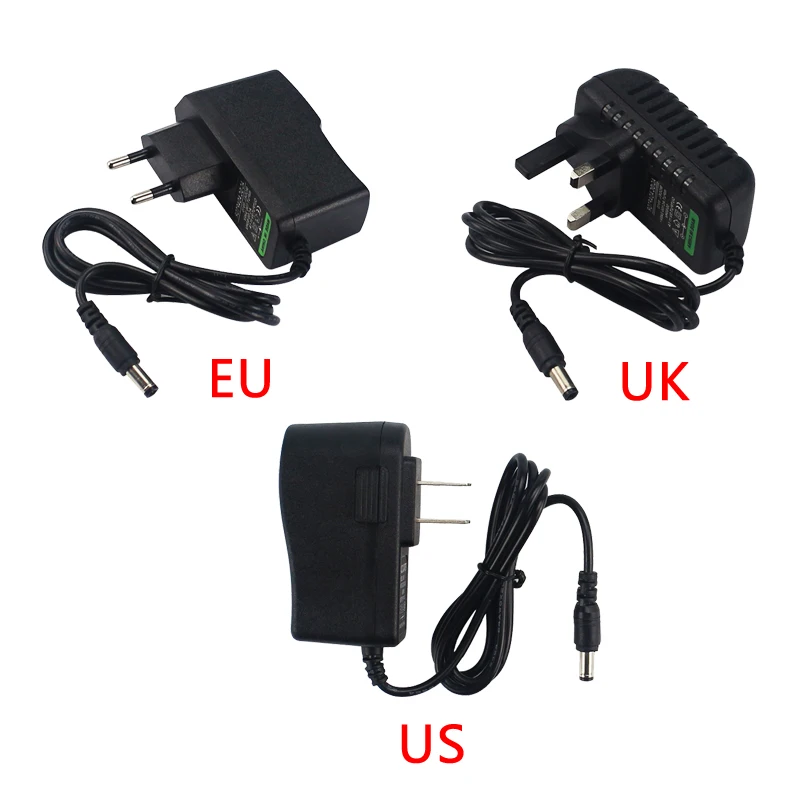 9 в 1 а адаптер питания для ЕС/США/Великобритании зарядное устройство 100 240 В