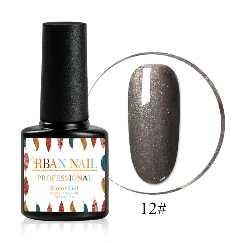 RBAN NAIL Naked Коричневая серия Гель-лак для ногтей 7 мл отмачиваемый осенний зимний лак для ногтей Полупостоянный лак для ногтей УФ-гель - Цвет: HHK3975