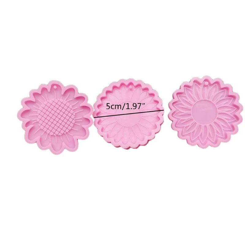 

Форма X7YA для подсолнухов и смолы, силиконовая форма для подсолнухов и цветов, форма «сделай сам» для домашнего творчества, украшения для пом...