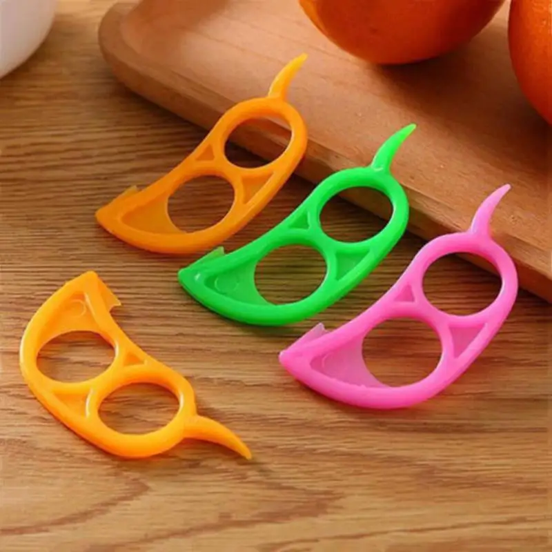 

Plastic Orange Peeler Useful Lemon Grapefruit Fruit Slicer Easy Peeler Stripper Remover Knife Cooking Tool Kitchen Accessories