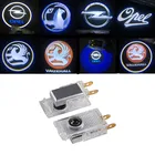 Стайлинг автомобиля, 2 шт., фонари Приветствия к двери автомобиля, 12 В, проектор, логотип, лампа тени, лампа для Opel Insignia A B, аксессуары