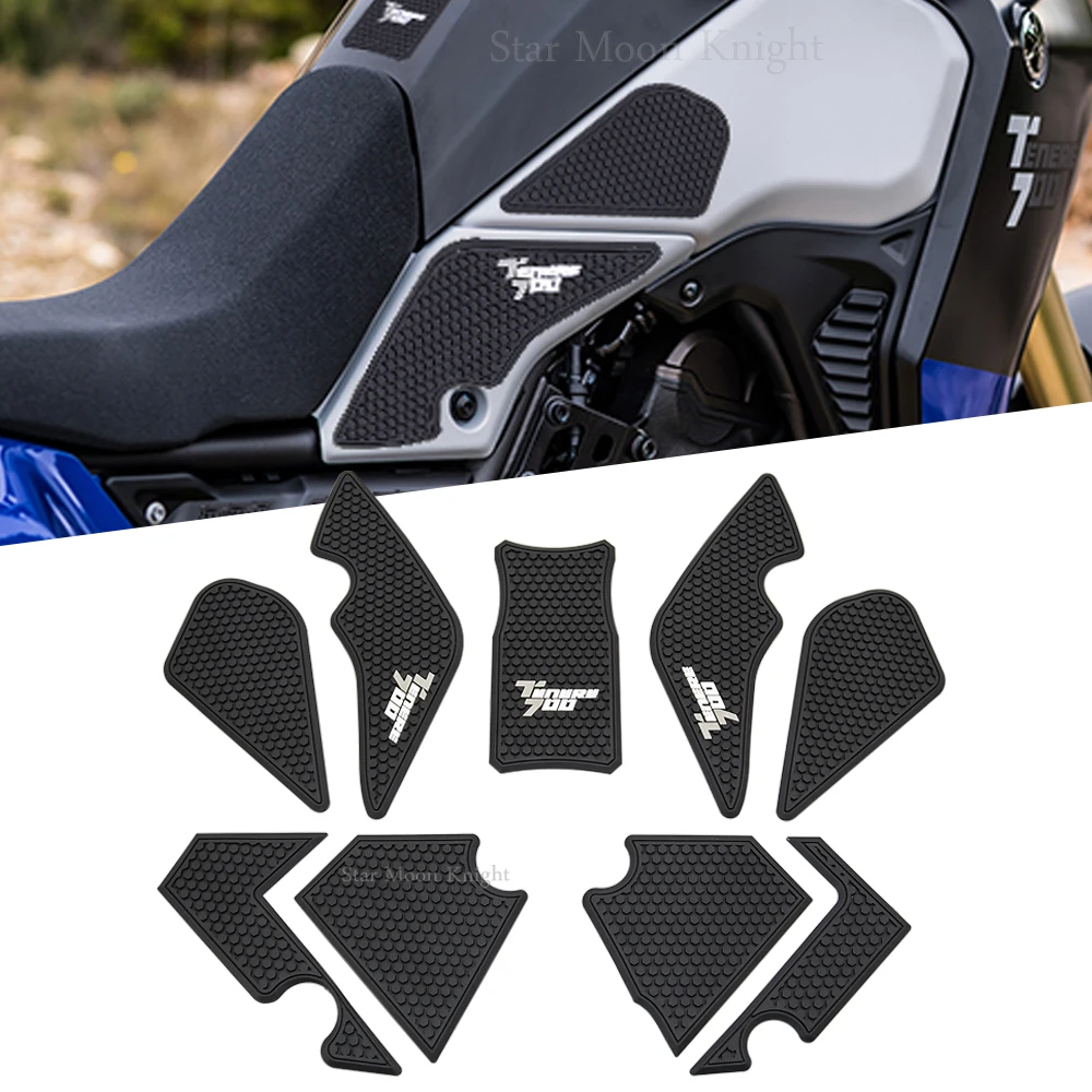 Аксессуары для мотоцикла YAMAHA Tenere 700 T700 XTZ 690 Нескользящие боковые наклейки на