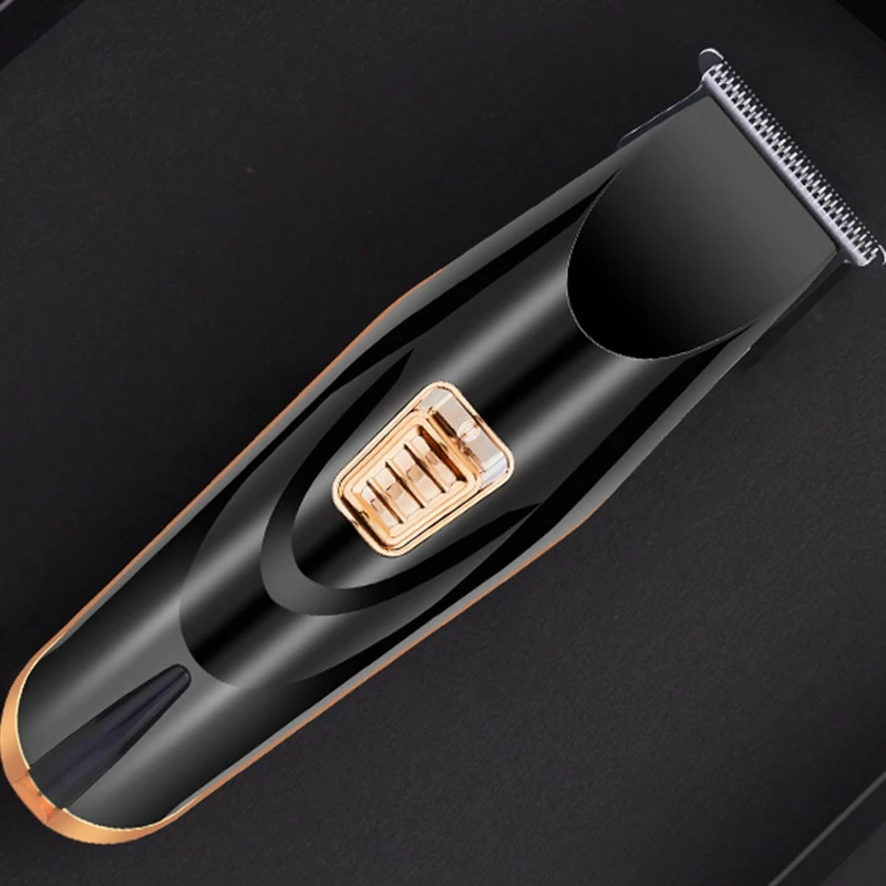 

EAS-Black Cordless Professional Electric Hair Trimmer Electric Beard Trimmer Men Hair Cutter Machine Haircut USB Rechargeable Cl