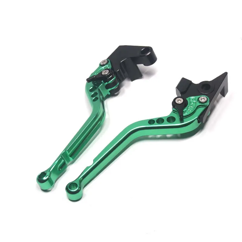 green Ordinary 3D длинные для Hyosung GT250R EXIVR 2006- GT650R 2006-2012 Мотоцикл с ЧПУ тормозные рычаги сцепления - Color: green Ordinary