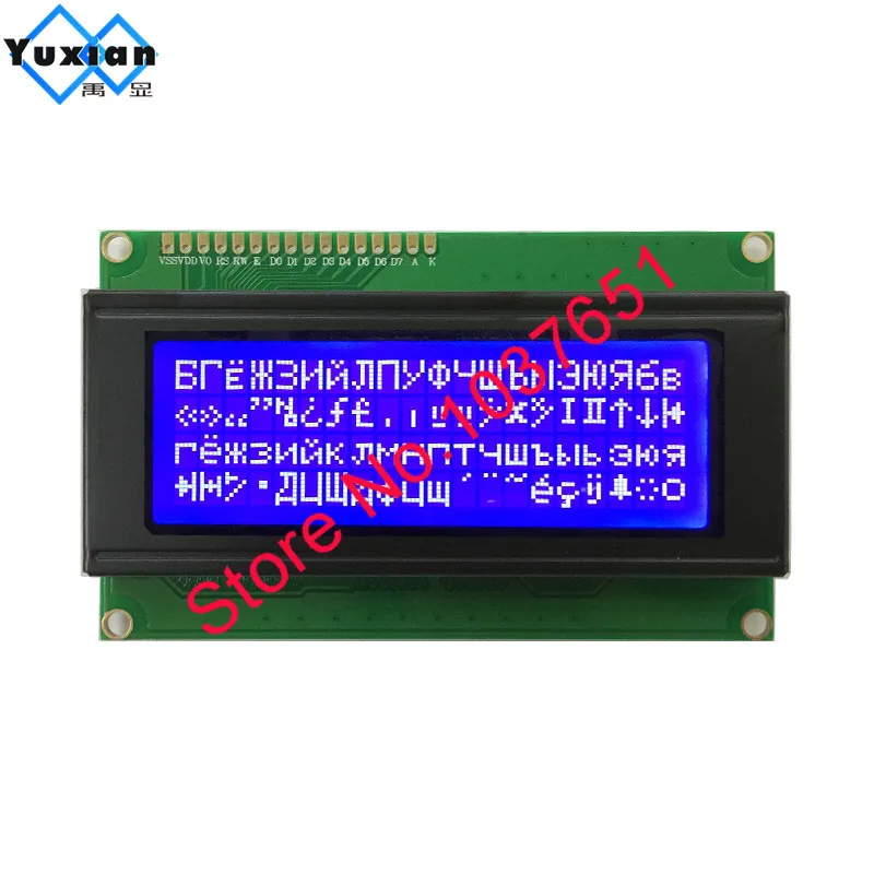ЖК-модуль 2004 20x4 русский Cyrillic шрифт дисплей DIY KIT 5V | Электроника