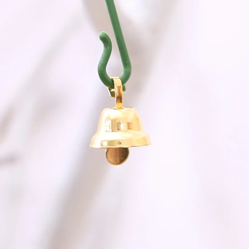 20 шт. золотые мини Подвески для колокольчиков маленькие фестиваля вечерние