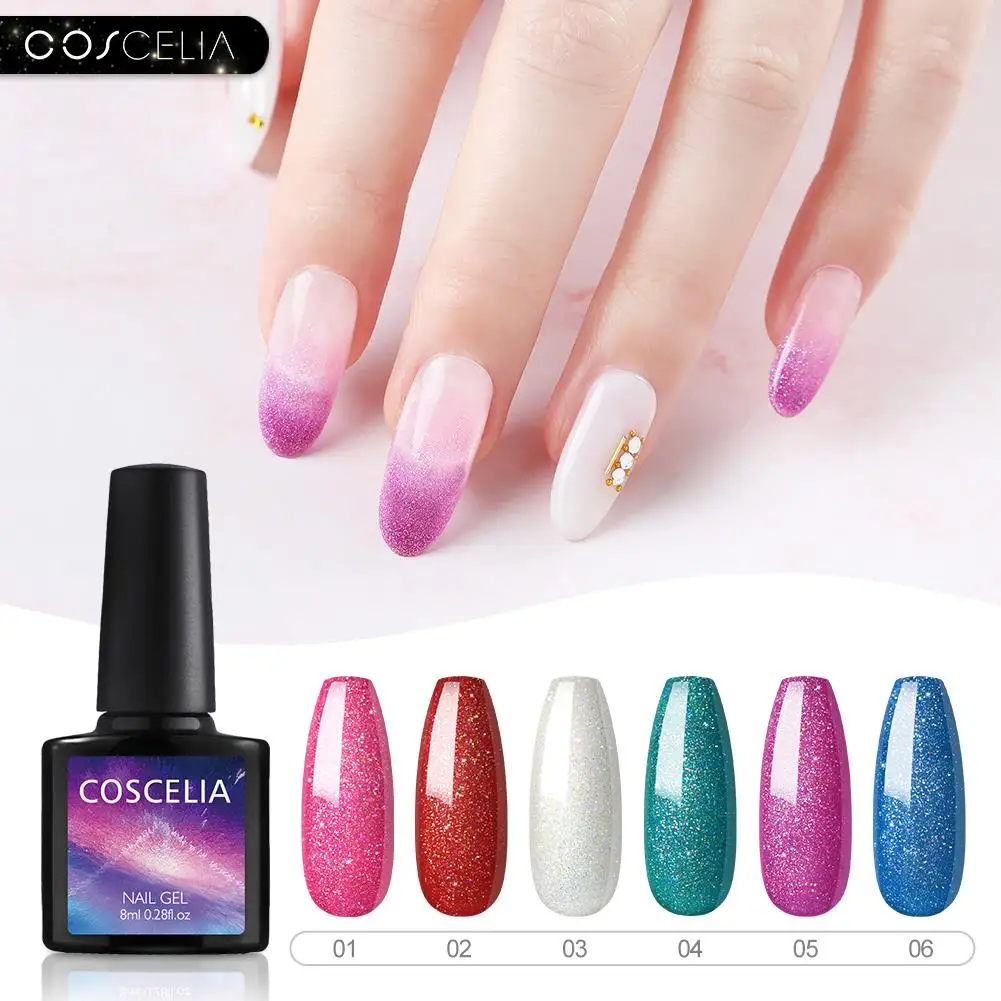 COSCELIA 20 шт набор для гелевого лака 10 мл гель лаков ногтей инструменты маникюра