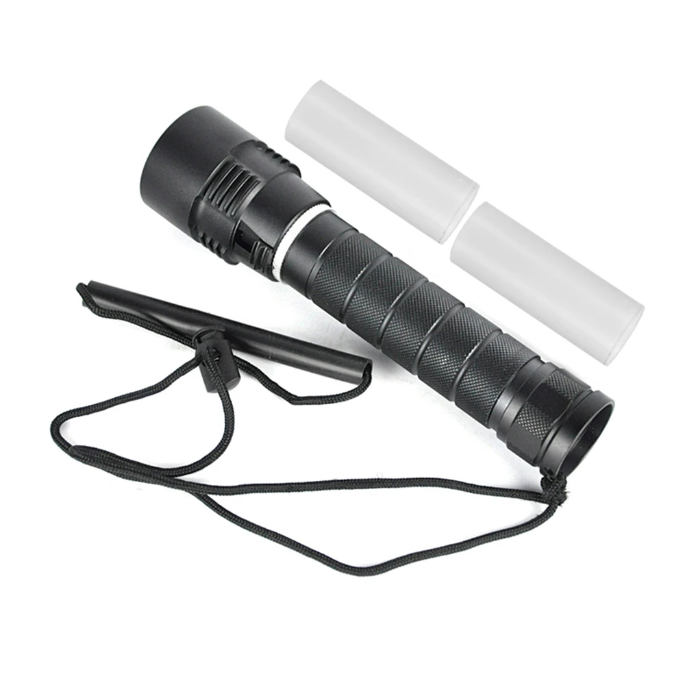 BORUiT M23 светодиодный фонарик для подводного плавания с высокой мощностью 3* XM-L2 100 лм фонарь для подводной съемки 18650/26650 м фонарь с плавным затемнением