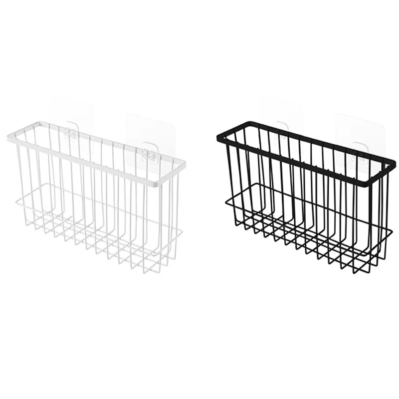 Японская кованая железная настенная корзина для хранения ванной комнаты