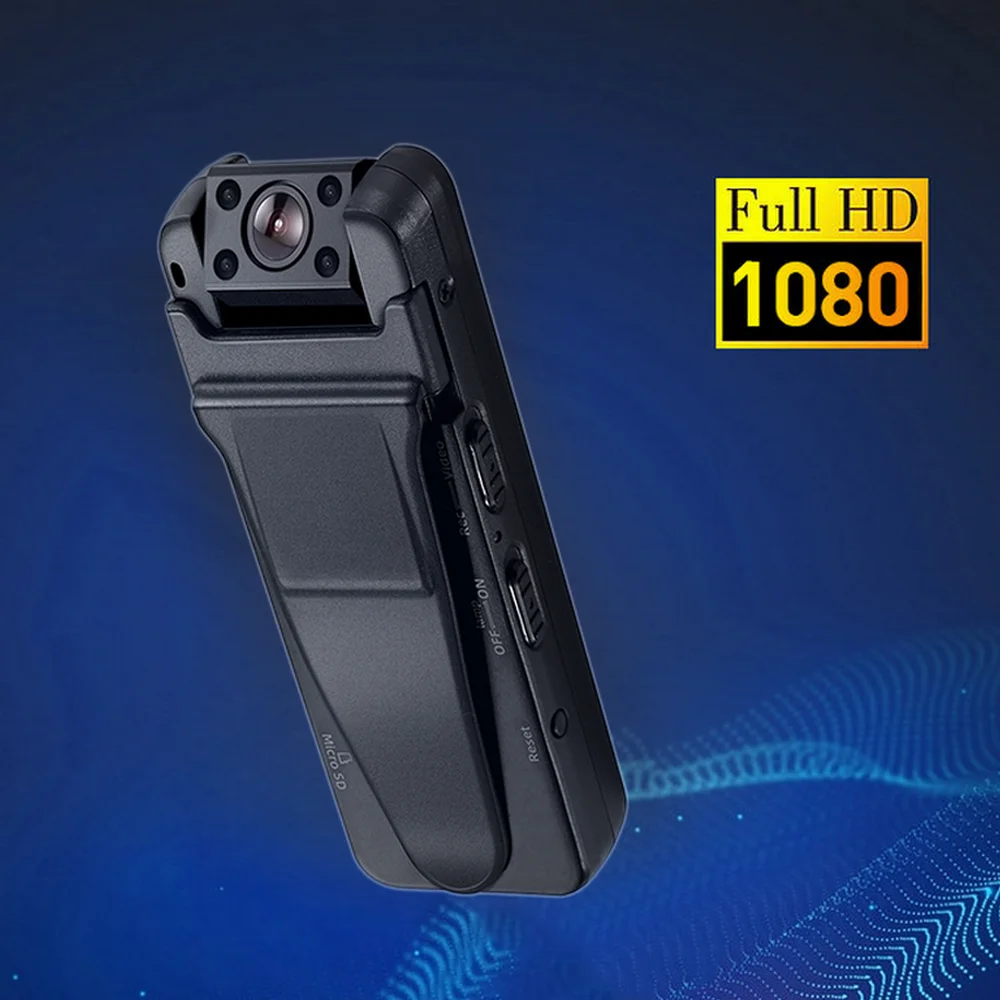 Мини-камера HD 1080P DVR видеорегистратор камера безопасности 180 градусов ночное
