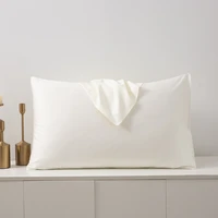 pillowcase egyptian long staple cotton pillow case cover home hotel high grade solid color pillow cover white cover 40x60 50x75