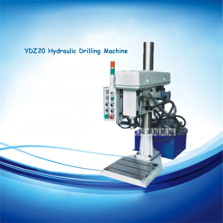 

YDZ20 Vertical Hydraulic Drilling Machine Automatic Feed Drilling Machine 380V 2HP/4P MT2 20kgf/cm (2MPa) 500/810/1200/1800rpm