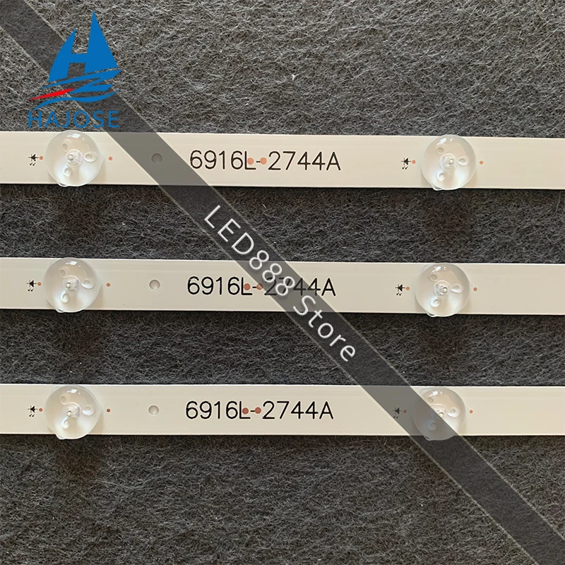 Светодиодный Подсветка лампа полосы для LG 43 &quotV16.5 ART3 2743 43lh5700 43UH603V 6916L 2744A 2743A LC430DGE FJ
