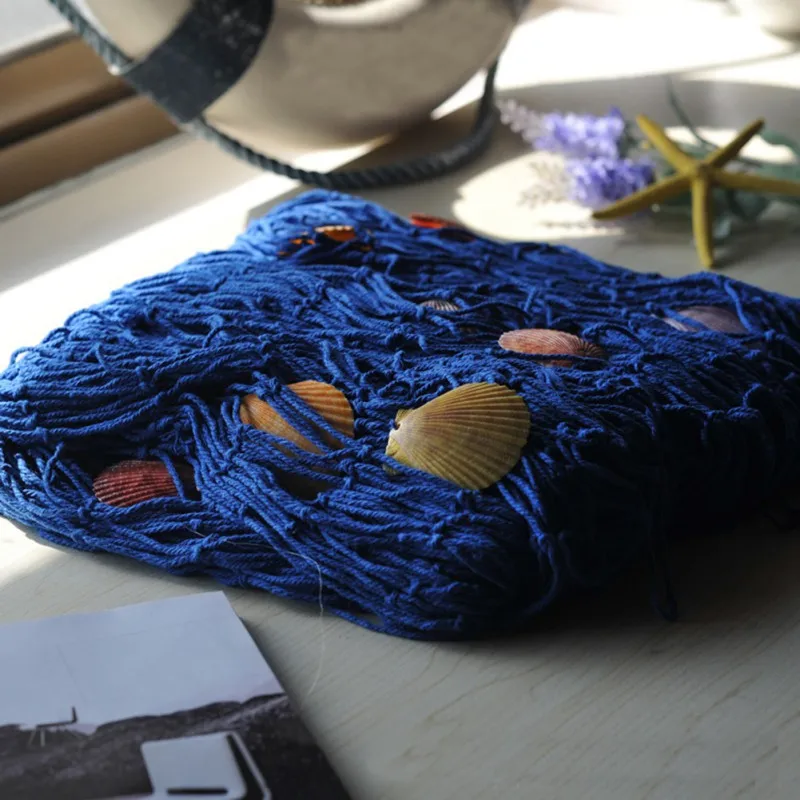 Модный Средиземноморский Ветер морская рыболовная сеть морской стены пляж