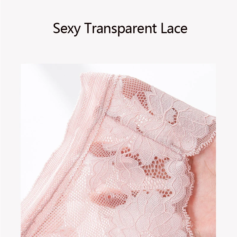 Сексуальные кружевные женские трусики LANGSHA бесшовное нейлоновое нижнее белье