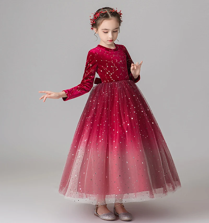 Платье для девочек 5 16 лет с цветочным принтом платье на выпускной кружевной