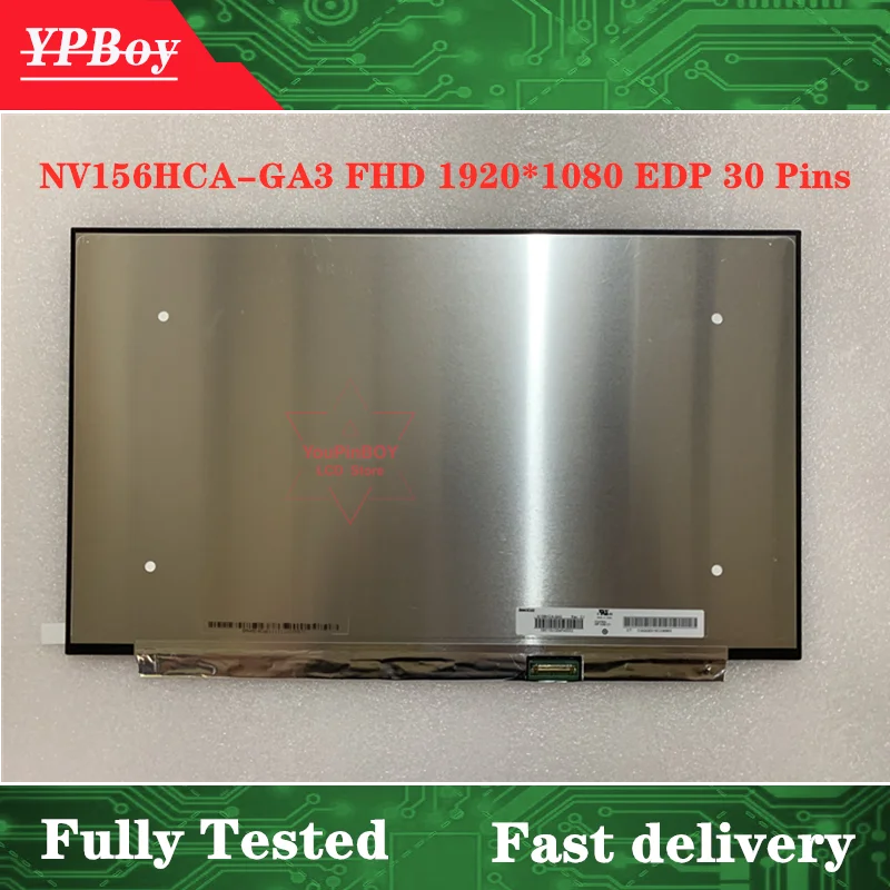 15 6 дюйма N156HCA GA3 Rev C1 матрица ноутбука IPS светодиодный ЖК экран EDP 30 pins FHD