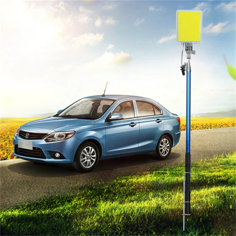 Портативный зонтик 12 В со светодиодной подсветкой тент для кемпинга улицы дороги