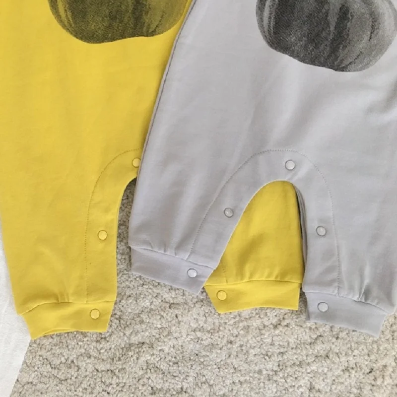 Коллекция 2019 года весенне-осенняя новая детская одежда комбинезон с рисунком