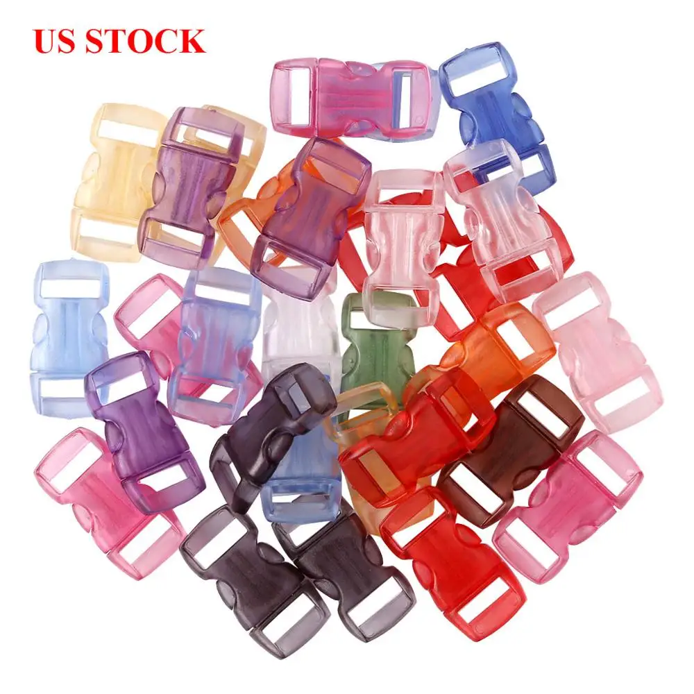 Пластиковая Боковая Пряжка для рюкзака ремешок Паракорд браслет собачий ошейник