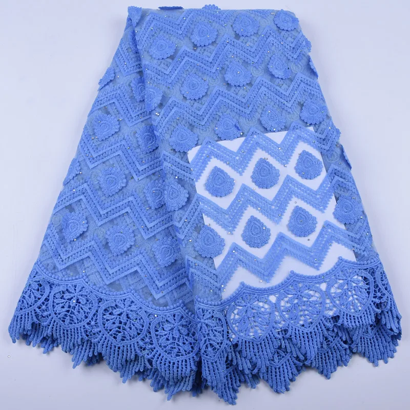 Африканская кружевная ткань 2019 вышитая в нигерийском стиле Высококачественная