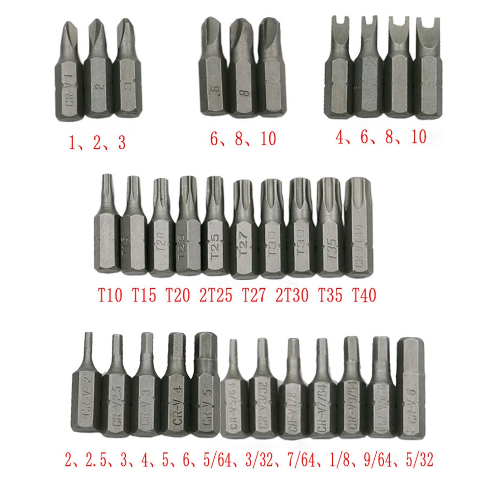 33 шт. защитный гаечный ключ Torx с шестигранной звездой, гаечный ключ с тремя крылами, отвертка, магнитный держатель для бит, отвертка, биты VEN43T5
