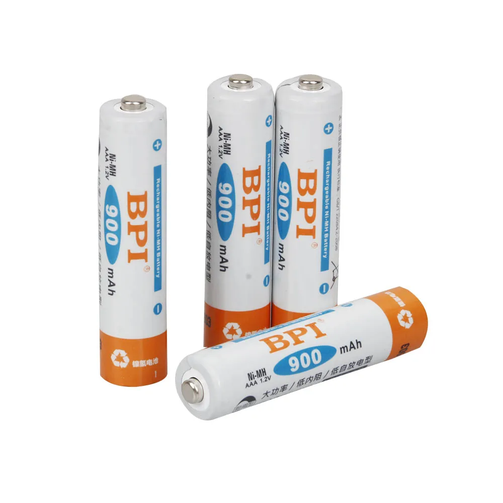 Никель металл гидридные аккумуляторные батареи NiMH 900mAh AAA 1 2 V 2100mAh|Перезаряжаемые