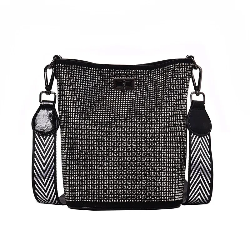 Bolsos Mujer ограниченная сумка-ведро из полиуретана и полиэстера Rismit Весна Лето Новая женская элегантная сумка с двойным ремешком с фосфором - Цвет: 1