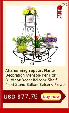 Salincagi поддержка Pour Plante украшения Exterieur Открытый Декор Mensole Per Fiori цветок стенд Железный Balkon Balcon завод полка
