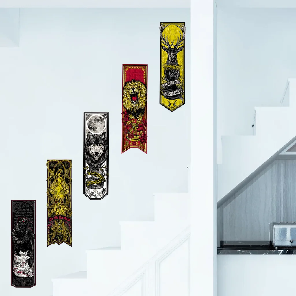 Властные настенные наклейки с животными декоративный фон для гостиной спальни