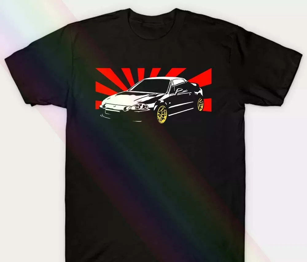 Футболка унисекс для Crx Del Sol Eh6 Targa Top Delsol Cr X Vtec
