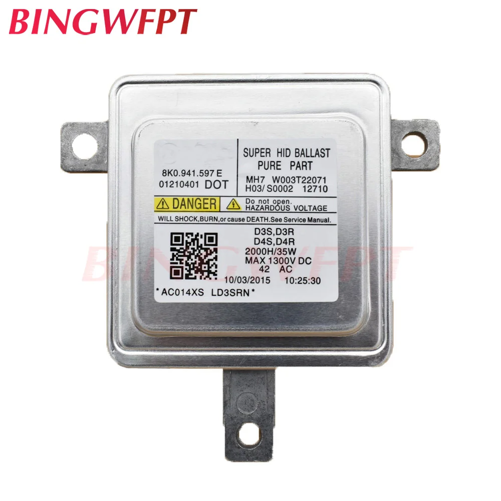 Новинка 12 В 35 Вт D1S D3S OEM ксеноновая лампа балласт 8K0941597C 8K0941597E 8K0941597 аксессуары для