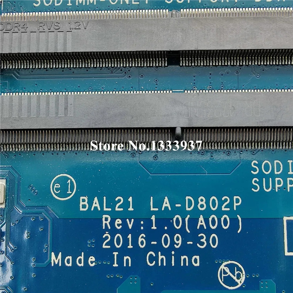 CN-02R3V9 02R3V9 2R3V9 материнская плата для ноутбука Dell Inspiron 5567 5767 I3-6006U LA-D802P MB тест