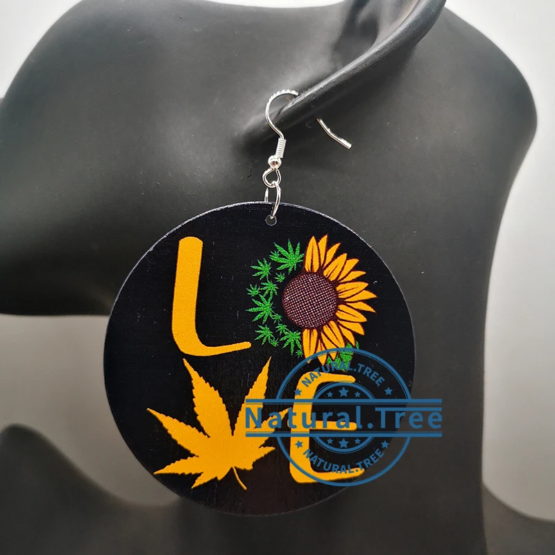 Бесплатная Доставка! Деревянные серьги|Серьги-кольца| |