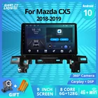 Автомагнитола 2DIN, Android 10,0, для Mazda CX5 2018-2019, GPS-навигация, стерео приемник, автомобильный мультимедийный плеер, автомагнитола