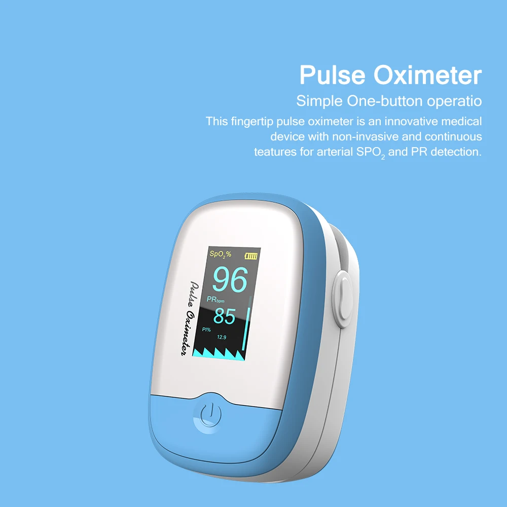 Пульсоксиметр на кончик пальца SPO2 PR кислород в крови |