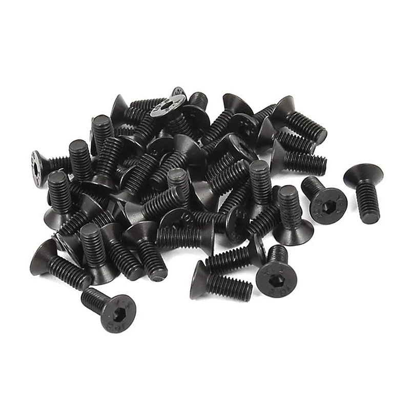 

M3x8mm 10.9 Carbon Steel Countersunk Head Hex Socket Screw 50pcs