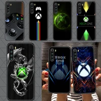 games xbox phone case for xiaomi redmi note 7 7a 8 8t 9 9a 9s 10 k30 pro ultra black painting prime silicone cell cover trend