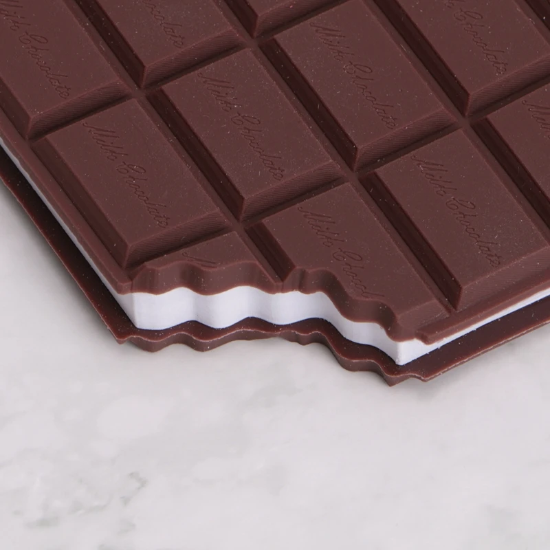 

Bitten Chocolate Notebook High Quality Paper Memo Pad School Office Stationery